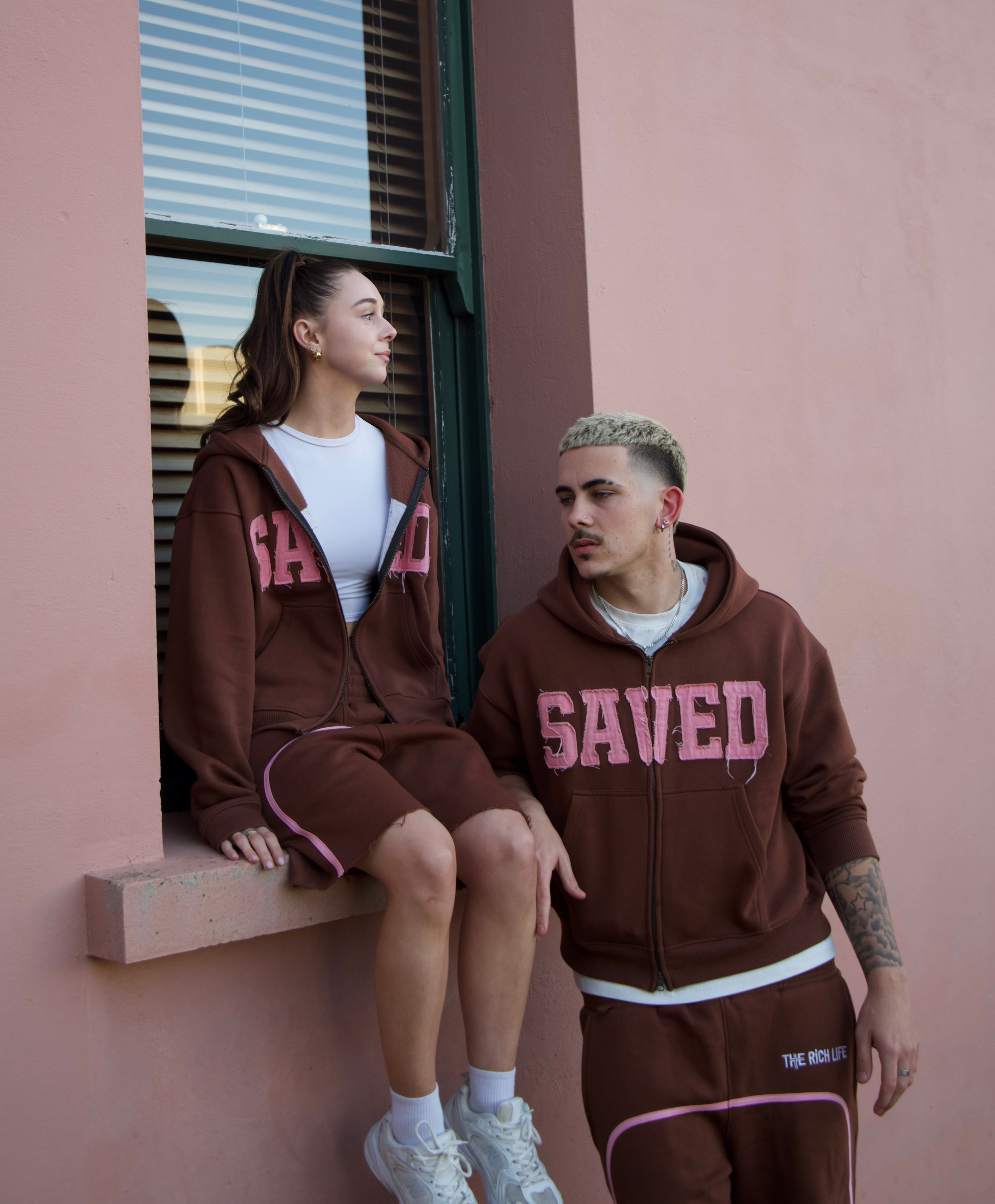 008 Collection | Baggy Track Shorts