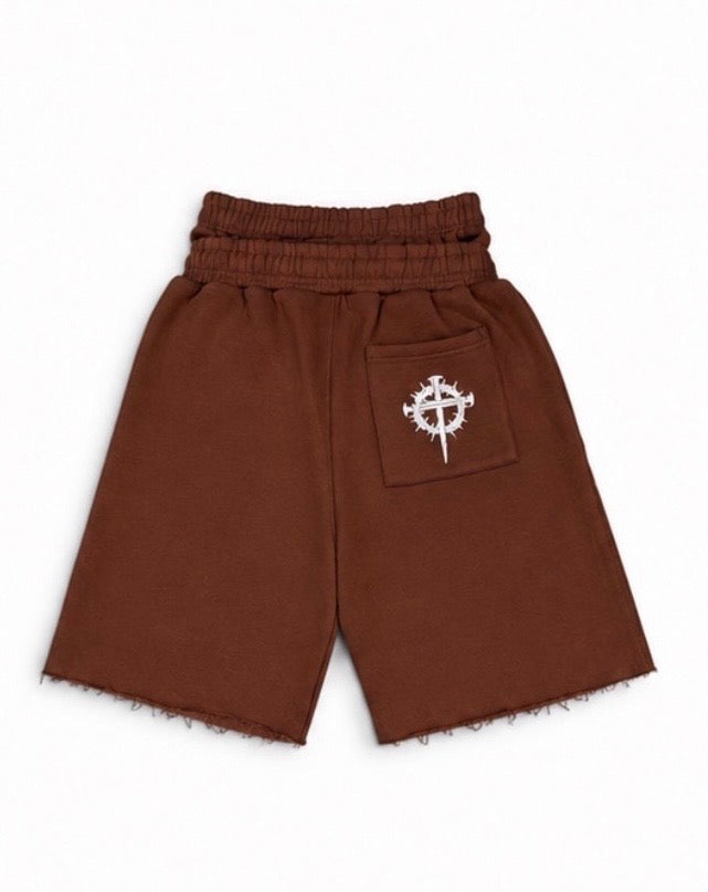 008 Collection | Baggy Track Shorts